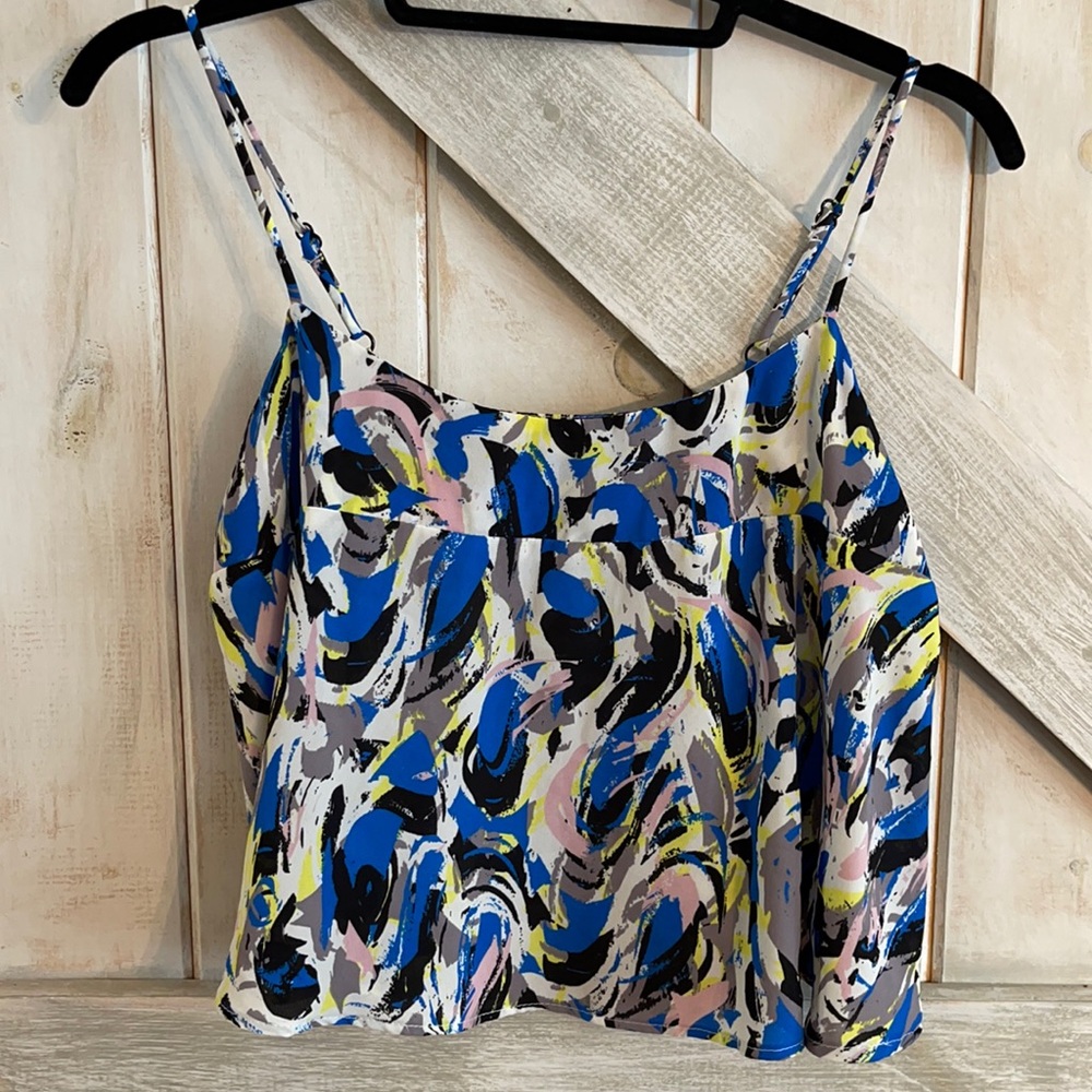 NWT Aqua crop top